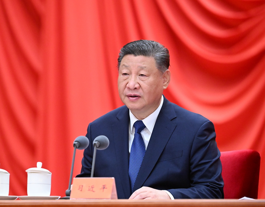 ??1月6日，中共中央總書記、國家主席、中央軍委主席習(xí)近平在中國共產(chǎn)黨第二十屆中央紀律檢查委員會第四次全體會議上發(fā)表重要講話。