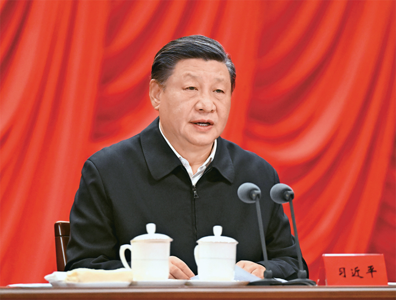 2023年2月7日,新進(jìn)中央委員會(huì)的委員、候補(bǔ)委員和省部級(jí)主要領(lǐng)導(dǎo)干部學(xué)習(xí)貫徹習(xí)近平新時(shí)代中國特色社會(huì)主義思想和黨的二十大精神研討班在中央黨校(國家行政學(xué)院)開班。中共中央總書記、國家主席、中央軍委主席習(xí)近平在開班式上發(fā)表重要講話。